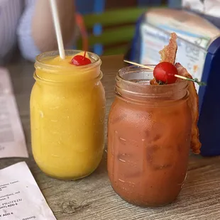 Daiquiri and Blt Bloody Mary