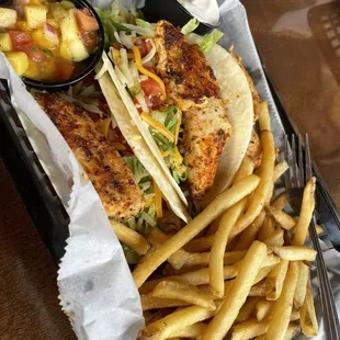 Cajun Mahi Mahi Tacos