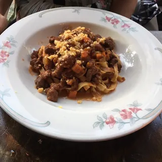 Tagliatelle al Ragu di Agnello Dinner