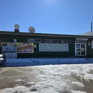Outside after a snow day!