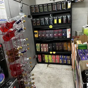 big variety of boxed wines