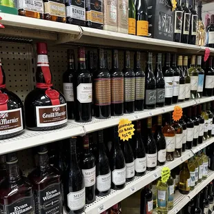 Whoa, high end wines and liquors