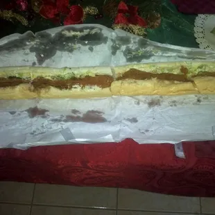 Whole loaf trout poboy unleashed