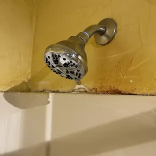 Cracks above the shower
