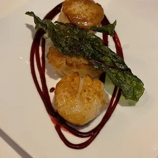 Bronzed Sea Scallops