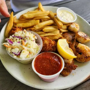 Cajun Shrimp and Fish