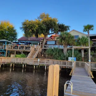 Restaurant from the dock