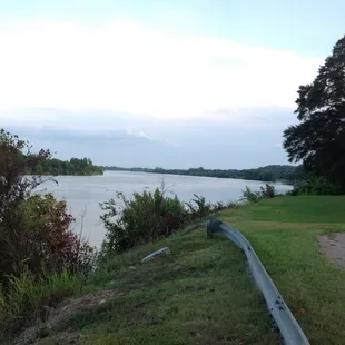 View from the edge of parking lot.