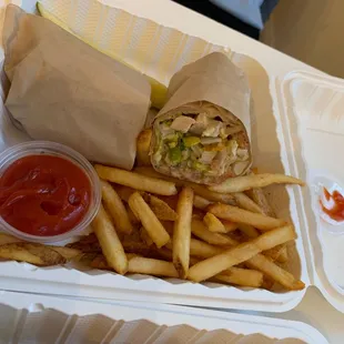 Southwest Wrap Sandwich