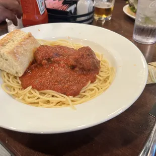 Spaghetti (actually tasted better than what I could photograph!)