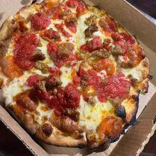 A River Runs Through It Pizza