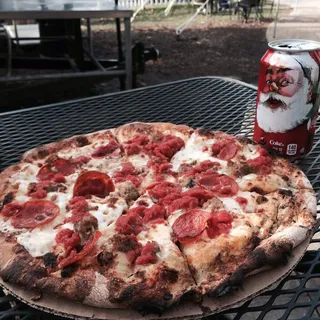 A River Runs Through It Pizza