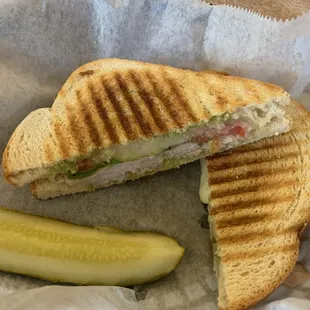 Pesto Panini Sandwich