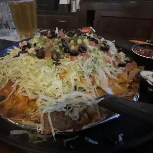 Nachos grandiose so dry and stale!