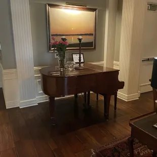 Piano in Lobby Bar. They do staff it at night.  Pretty cool