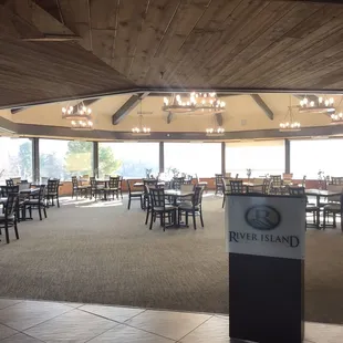 Large open Restaurant and bar