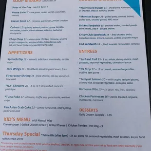 We were hanging at Tradewinds for this place to open. She said they have the same menu. Sad
