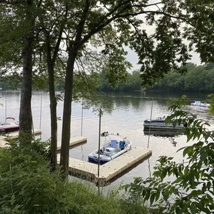 View from outdoor patio.
