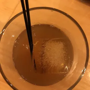 Maple bourbon old fashioned