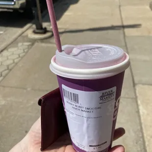 Berry blast smoothie