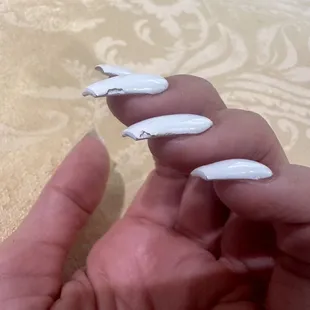 Gel nail polish peeling off