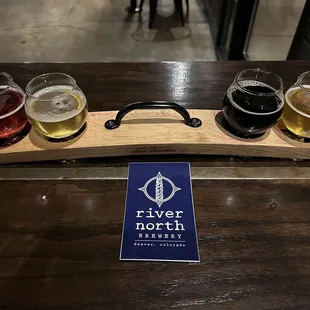 flight of beers