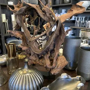 NEWEST LARGE TREE ROOT LARGE SCULPTURE