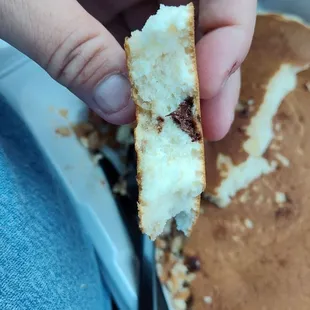 Look how thick these pancakes are