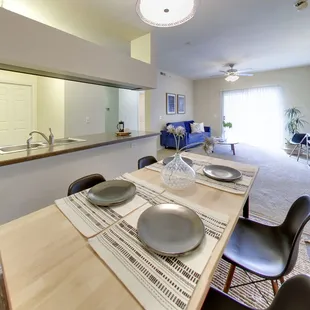 Our apartments in Grandview include floor plans with upgraded kitchens with adjacent dining rooms