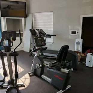 Picture of the gym after the "enhancements"