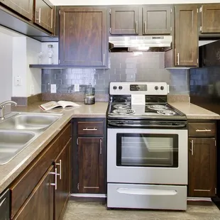 Our apartments in Grandview include upgraded kitchens complete with stainless-steel appliances
