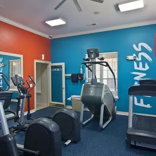 Stay in shape with the newly upgraded fitness center at our luxury apartments in Columbus.