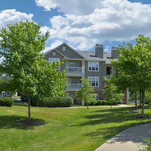 Our Grandview apartments are nestled in a beautiful park-like setting