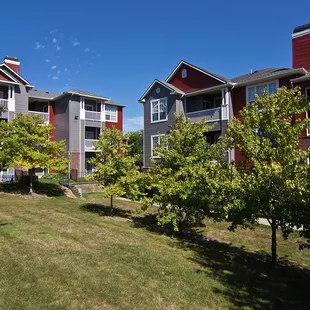 Enjoy the picturesque woodland setting of our Grandview apartments