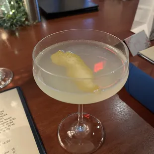 Lemon drop martini