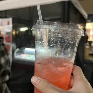 Cheerio!!! Strawberry refresher! @Vanntastic Sweets