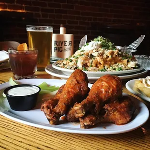 bbq wings, fried chicken, chicken wings, food, chicken wings and fried chicken, poultry, fried chicken wings, chicken, bbq chicken