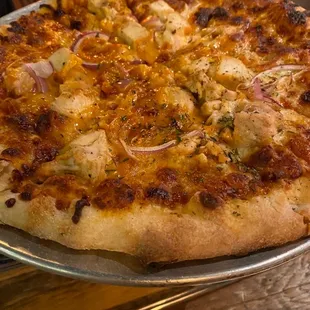 BBQ Chicken Pizza at River Pig Saloon