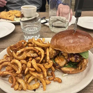 Dank spicy chicken sandwich