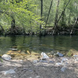 Beachy area on our campsite 15R