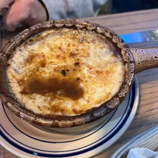 French Onion Soup... super cheesy and delicious!