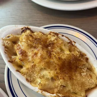 Baked mac with a yummy crumb topping