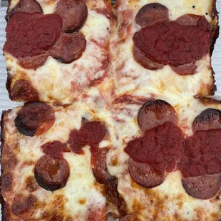 pizza, food