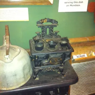 Miniature stove. Perfect for traveling