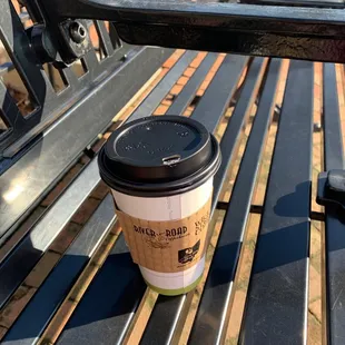 Vanilla latte on a sunny, Saturday afternoon-perfect!