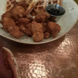 Chicken and Waffles Plate