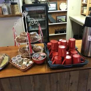 Breakfast buffet