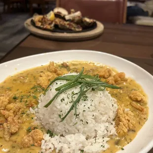 Crawfish etouffee