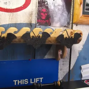 A great tribute to CAPTAIN BAT WINGS! a little inside joke between the crew.