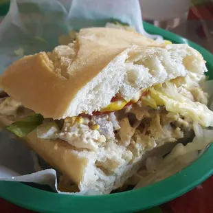 Chicken salad sandwich. Awesome